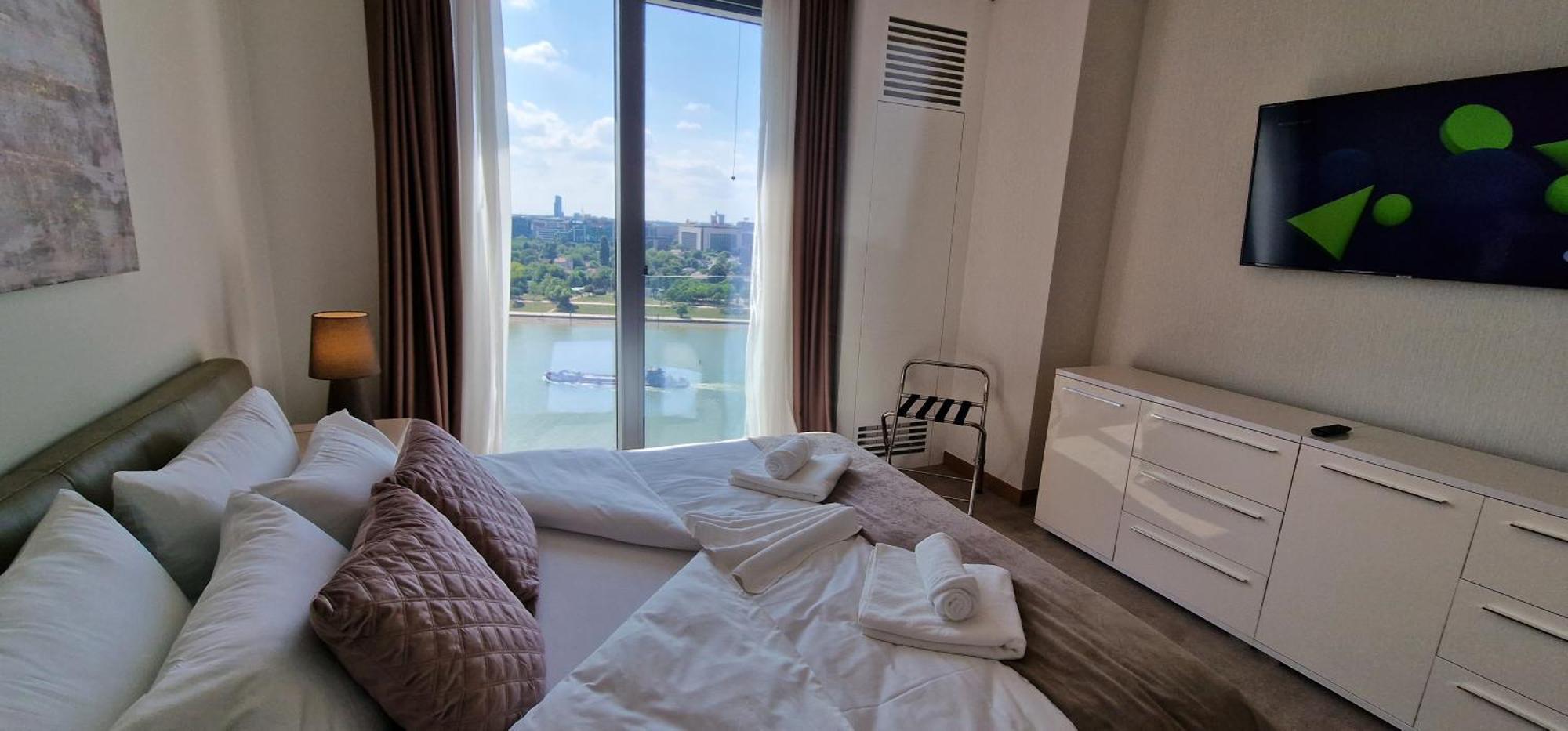 Beograd Na Vodi - Belgrade Waterfront Riverside Eksteriør billede