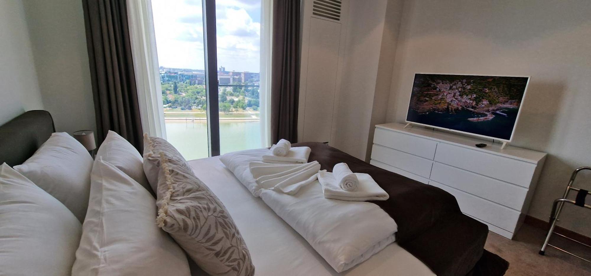 Beograd Na Vodi - Belgrade Waterfront Riverside Eksteriør billede