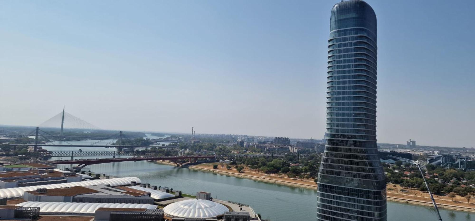 Beograd Na Vodi - Belgrade Waterfront Riverside Eksteriør billede